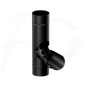 Łapacz deszczówki stalowy ⌀ 90 firmy KROP kolor czarny